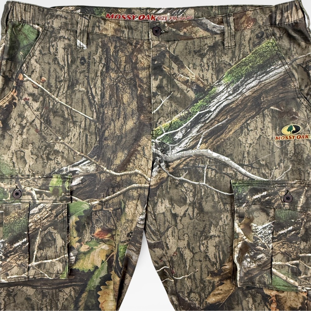 MOSSY OAK Cargo Pants Mens XXL Camo Country DNA Hunting Outdoor - Picture 3 of 10